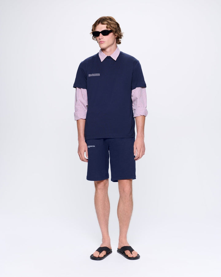 Mens 365 Midweight T-shirt—Navy Blue
