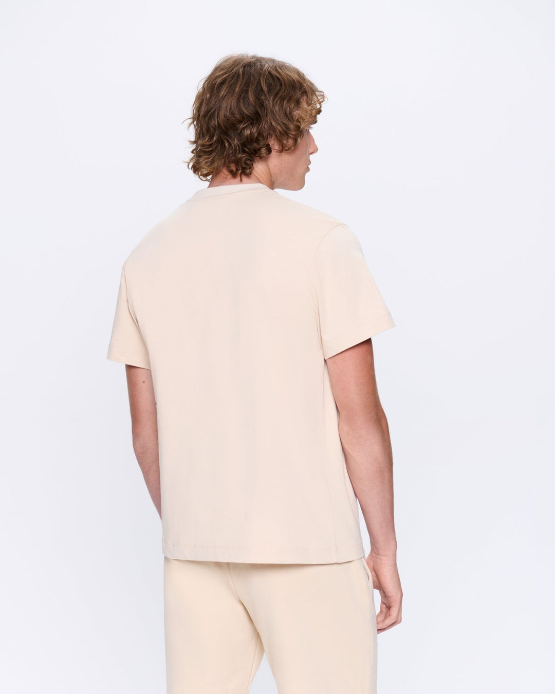 Mens 365 Midweight T-shirt—sand