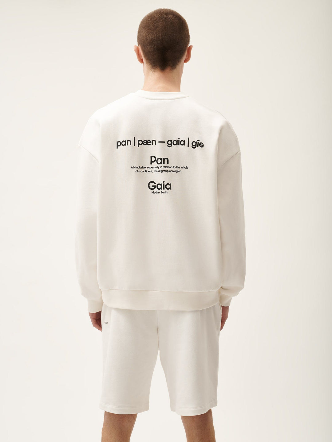 Mens 365 Midweight Definition Sweatshirt—off-white