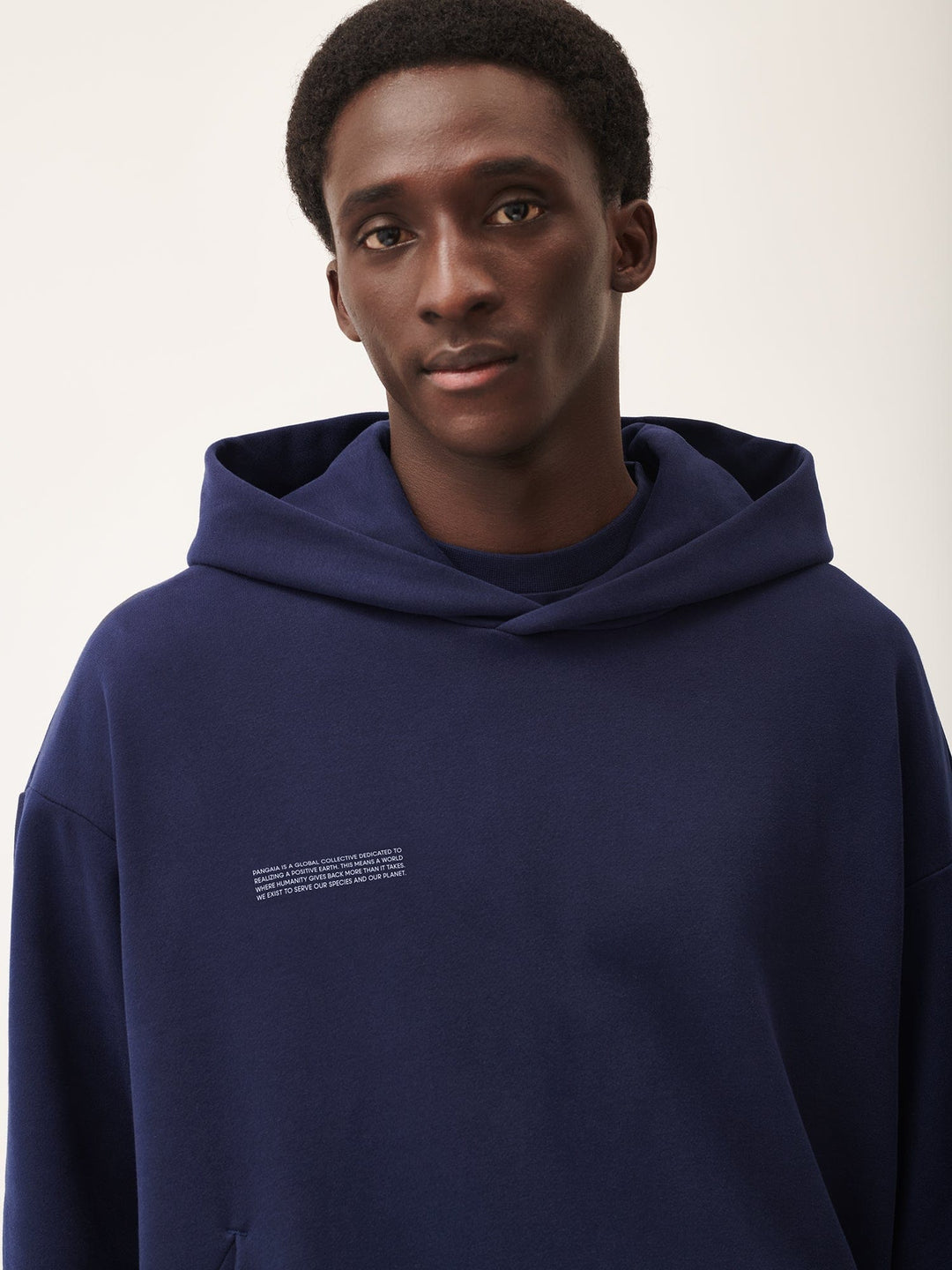Mens 365 Midweight Hoodie—navy blue