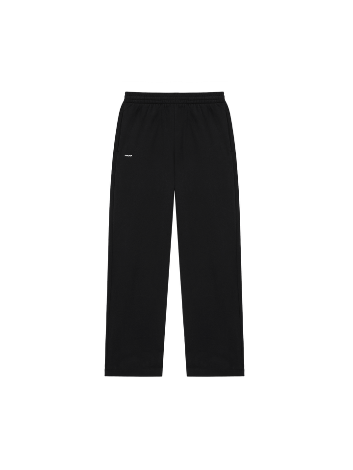 Mens 365 Midweight Straight Leg Track Pants—black