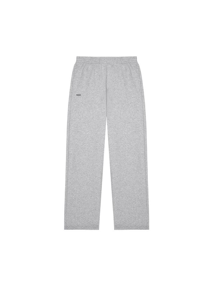 Mens 365 Midweight Straight Leg Track Pants—grey marl