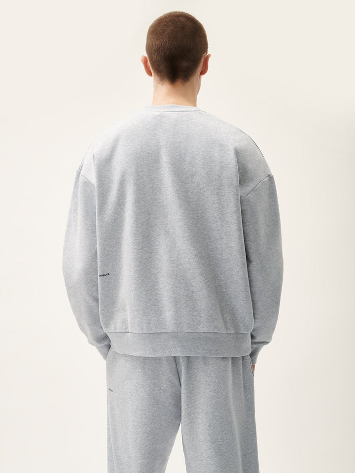 Mens 365 Midweight Sweatshirt—grey marl
