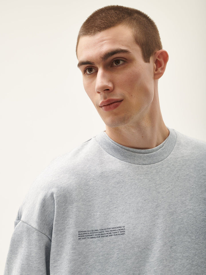 Mens 365 Midweight Sweatshirt—grey marl