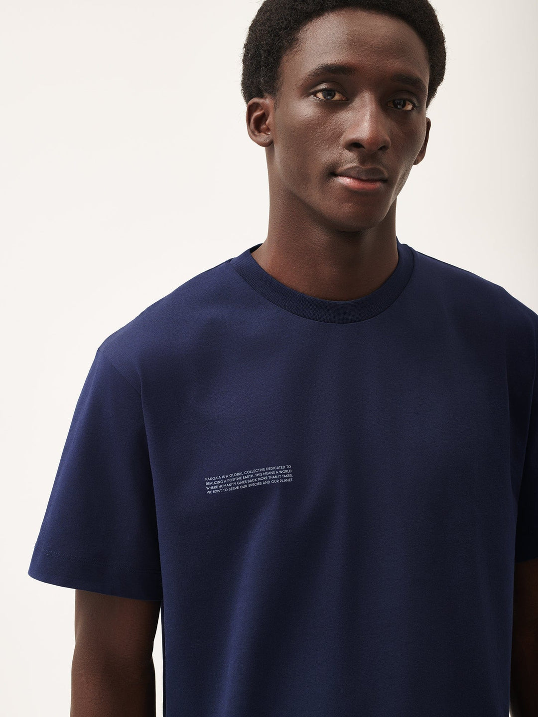 Mens 365 Midweight T-shirt—Navy Blue