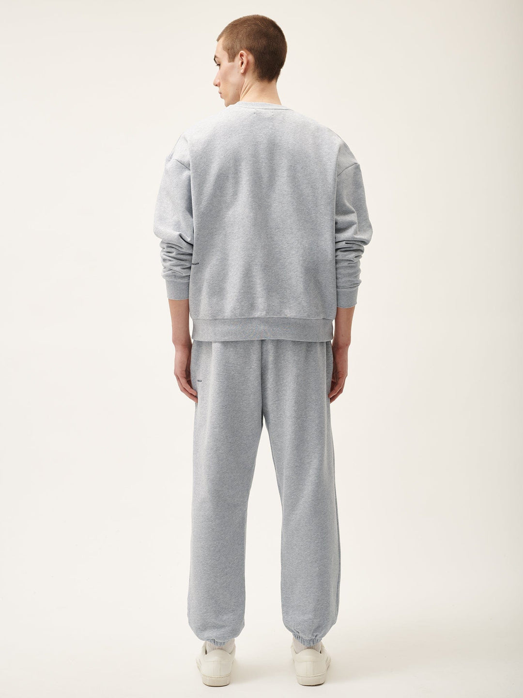 Mens 365 Midweight Track Pants—grey marl