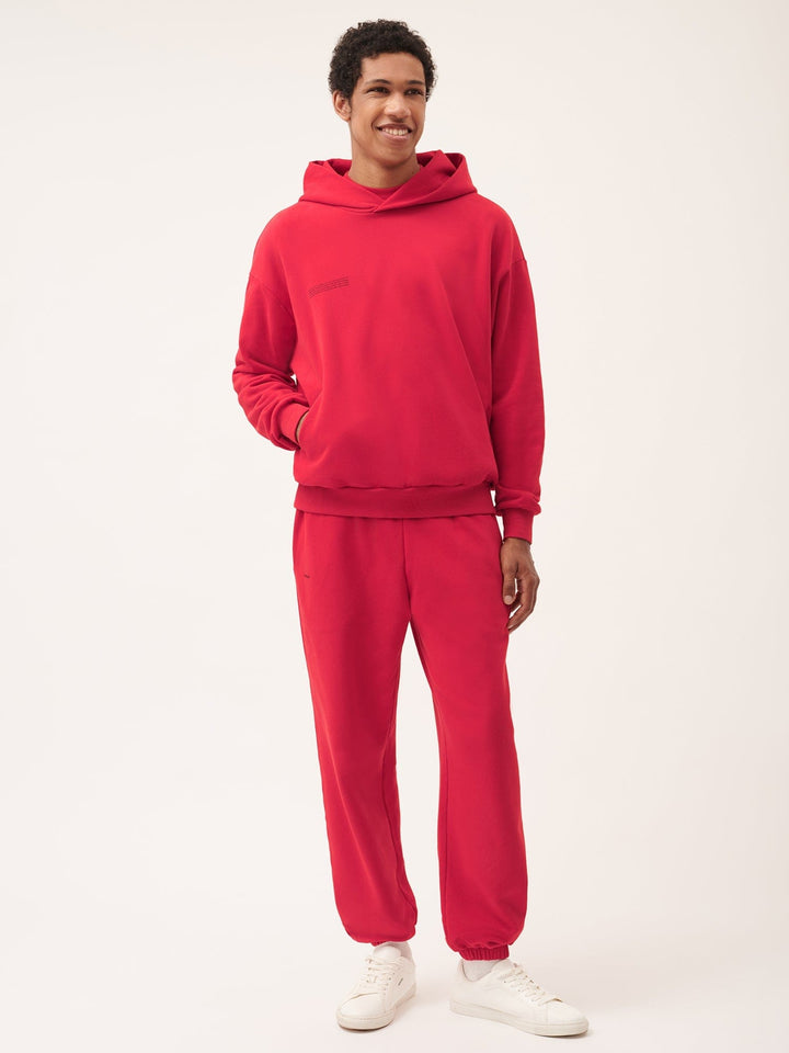 Mens 365 Midweight Track Pants—Goji berry red