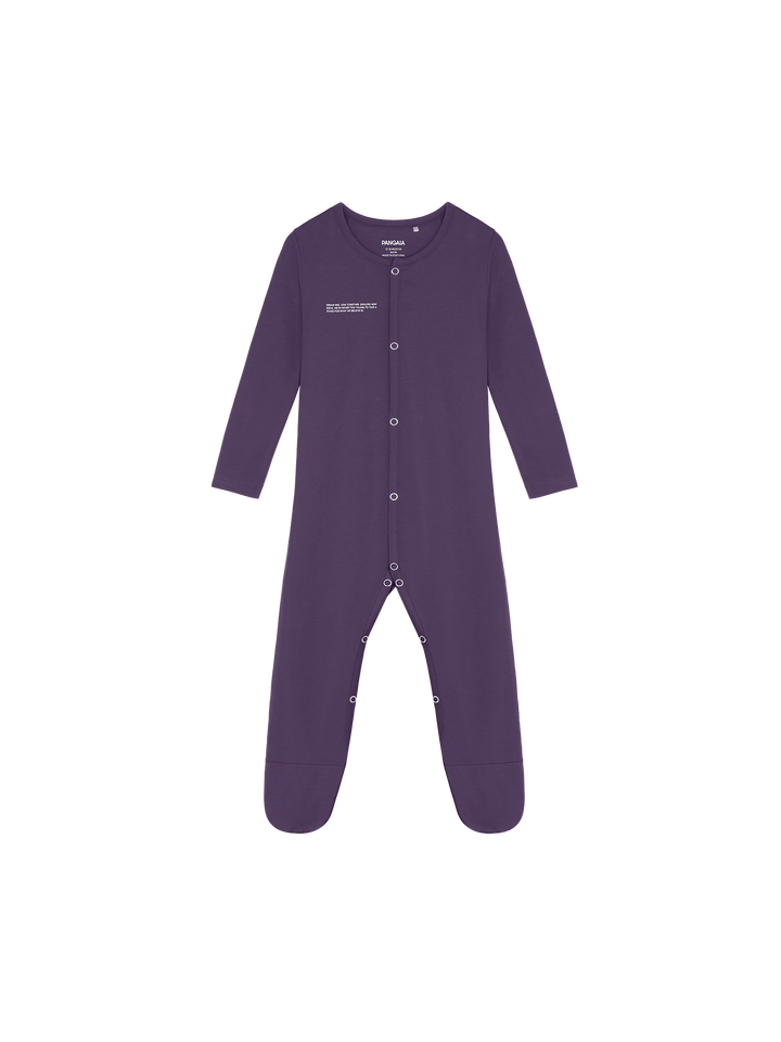 Baby 365 Lightweight Babygrow—blackberry