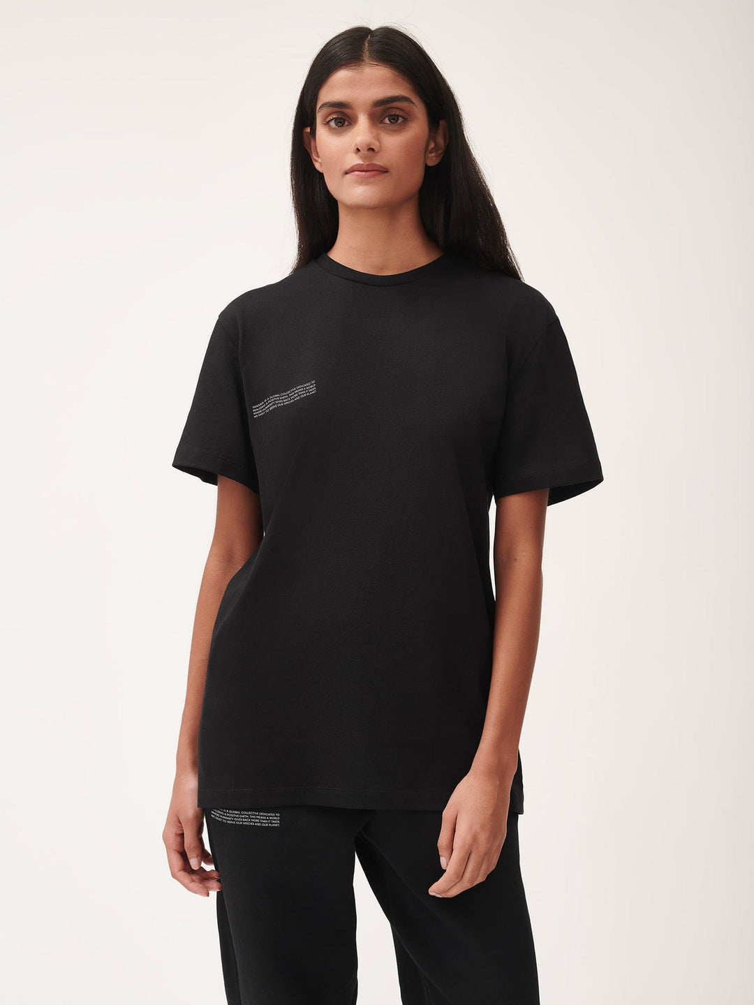 Womens 365 Midweight T-shirt—Black