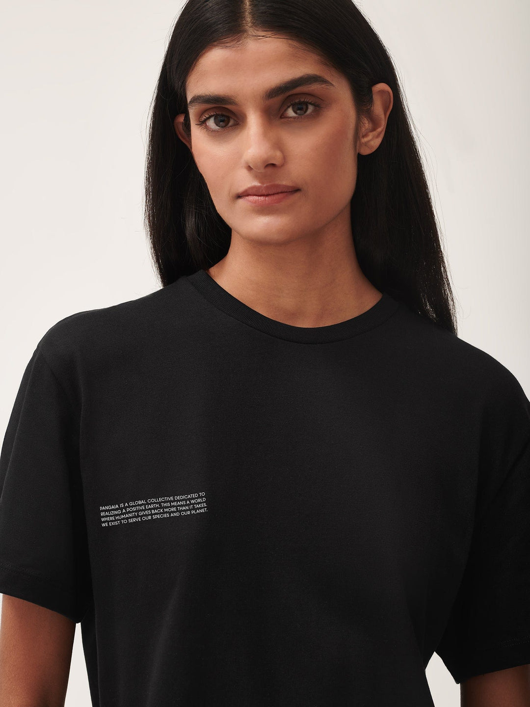Womens 365 Midweight T-shirt—Black