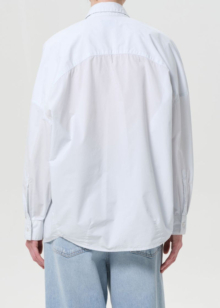 Roux Balloon Shirt in Hail