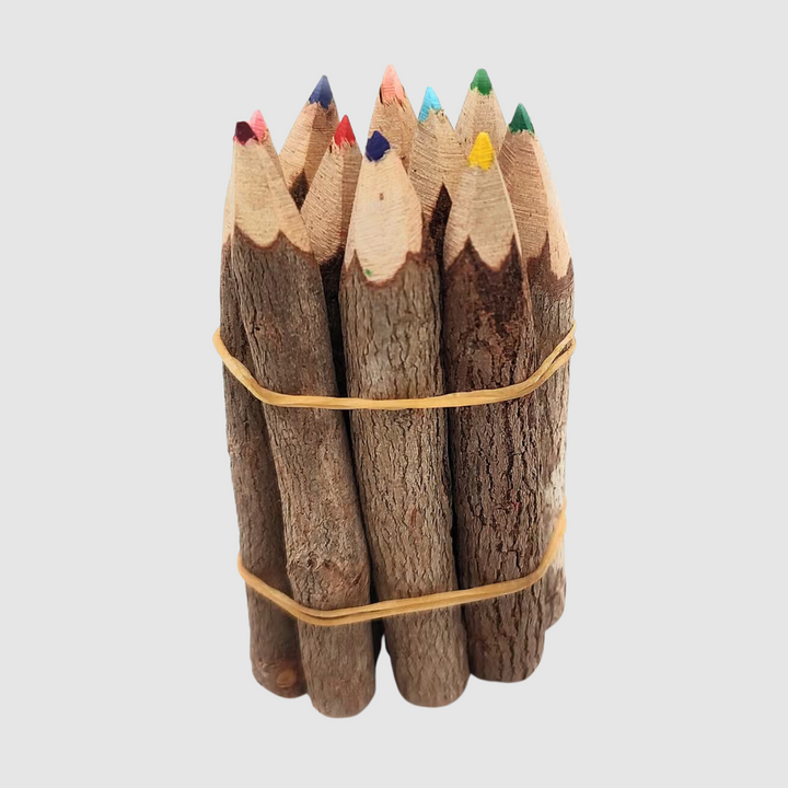 teak-wood colored pencils (set of 10) 3.5"