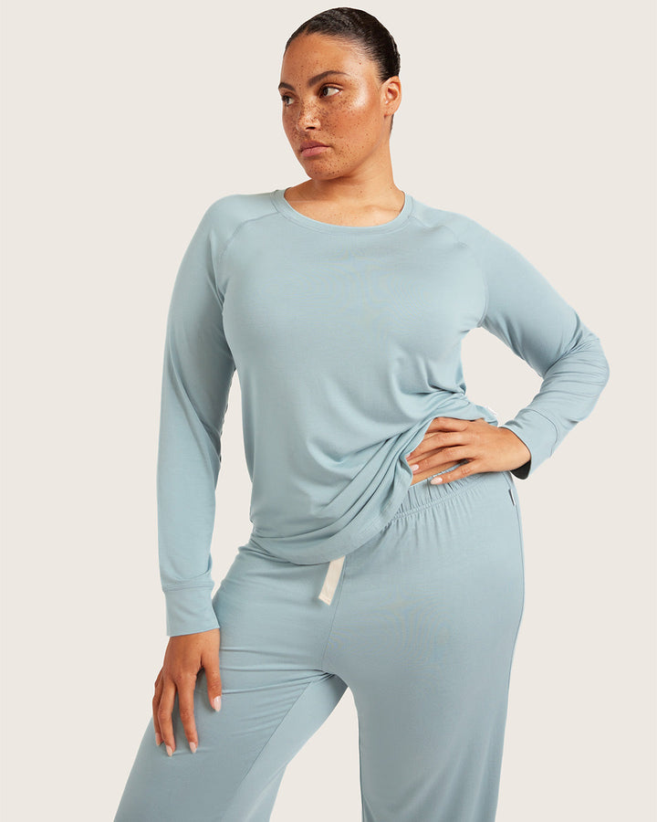 Goodnight Sleep Pants - Mineral Blue