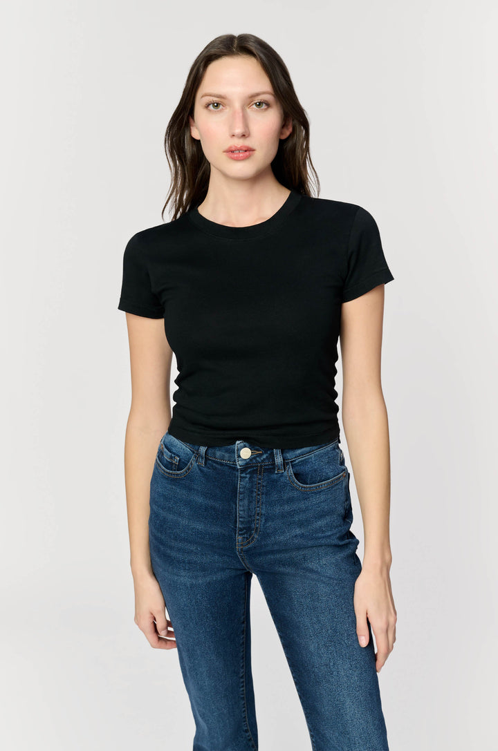 DVT - SCULPTING TEE | JET BLACK
