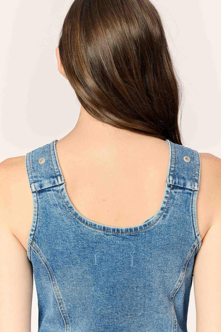 JNB - DENIM VEST | ROCKAWAY