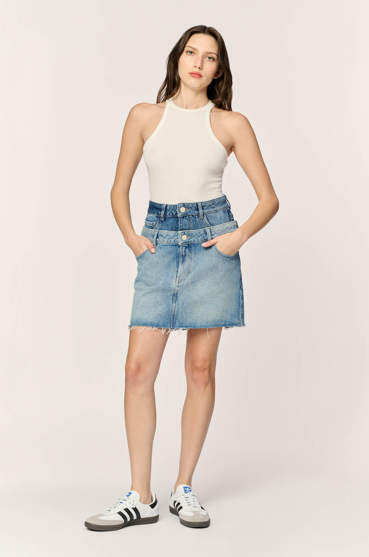 HAV - DENIM MINI SKIRT | MIXING IT UP