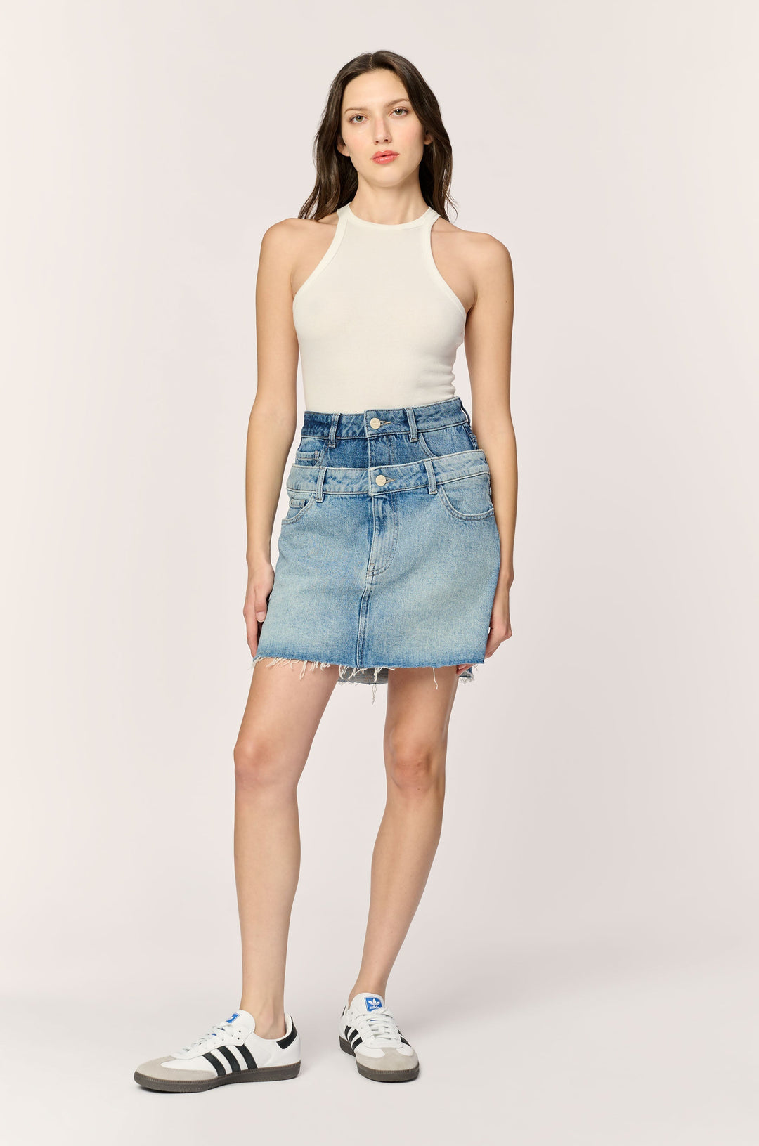 HAV - DENIM MINI SKIRT | MIXING IT UP