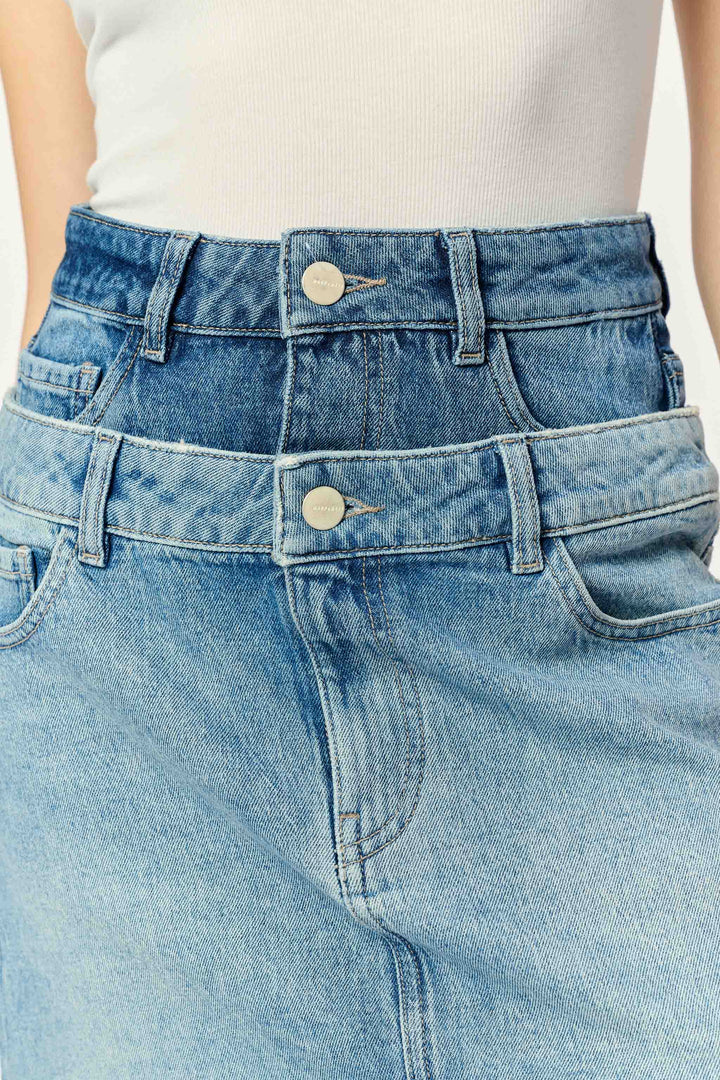 HAV - DENIM MINI SKIRT | MIXING IT UP