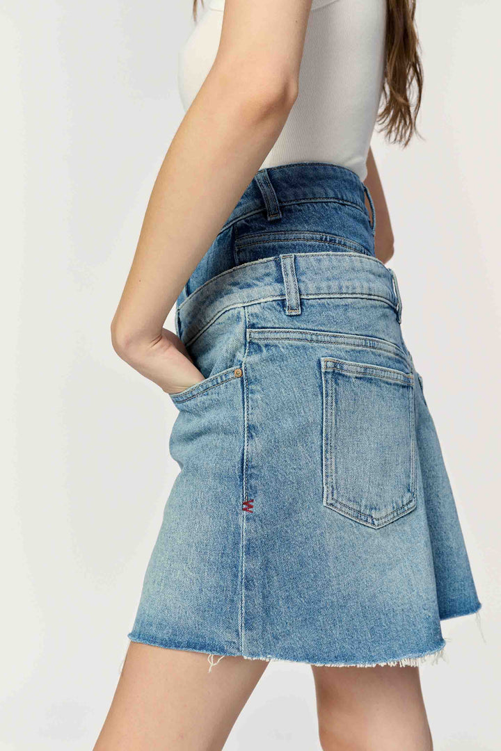 HAV - DENIM MINI SKIRT | MIXING IT UP
