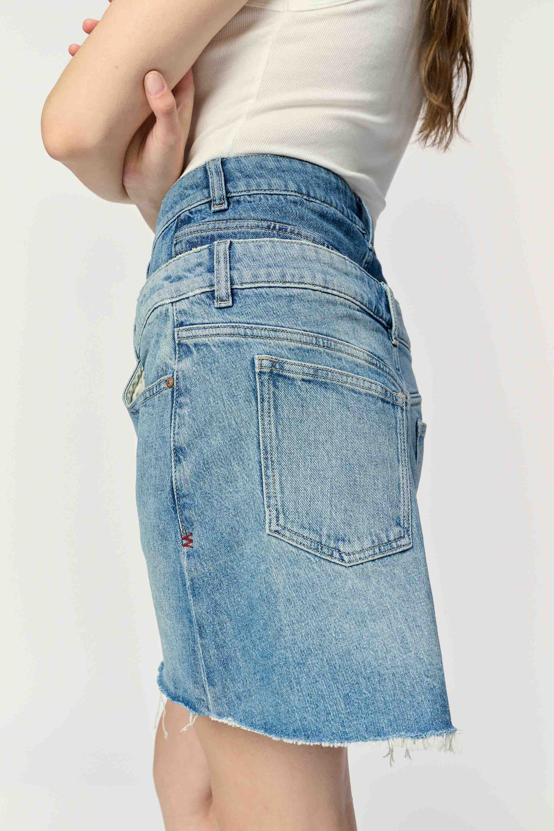 HAV - DENIM MINI SKIRT | MIXING IT UP