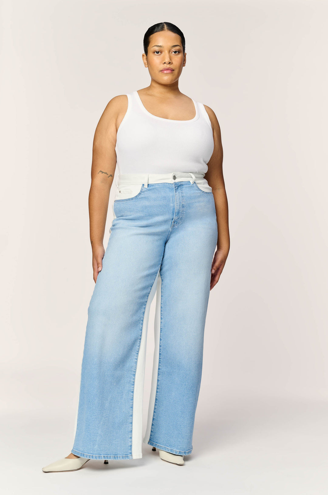 NCE PLUS - WIDE LEG JEANS | DOUBLE DUTCH