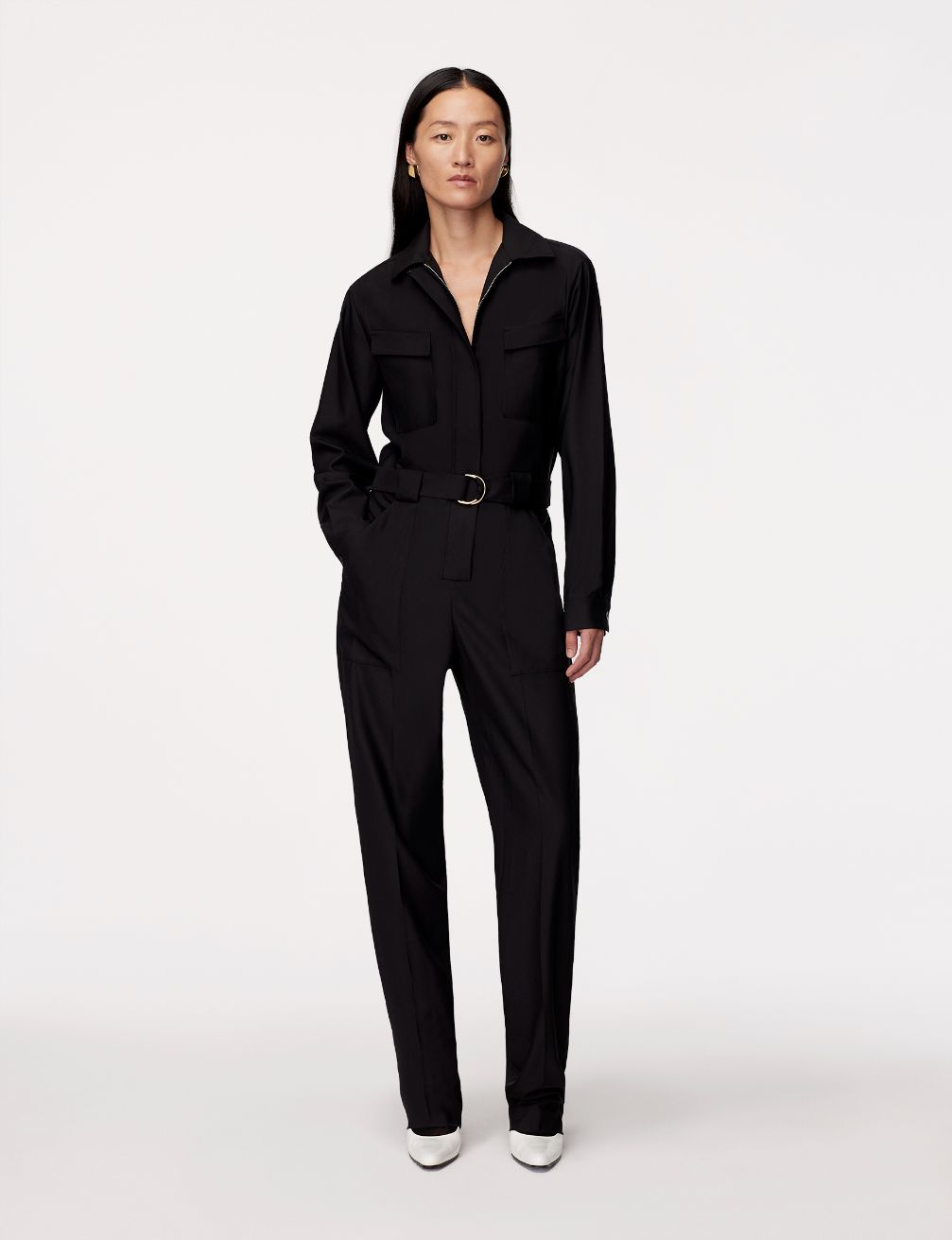 Relaxed Utility Jumpsuit
