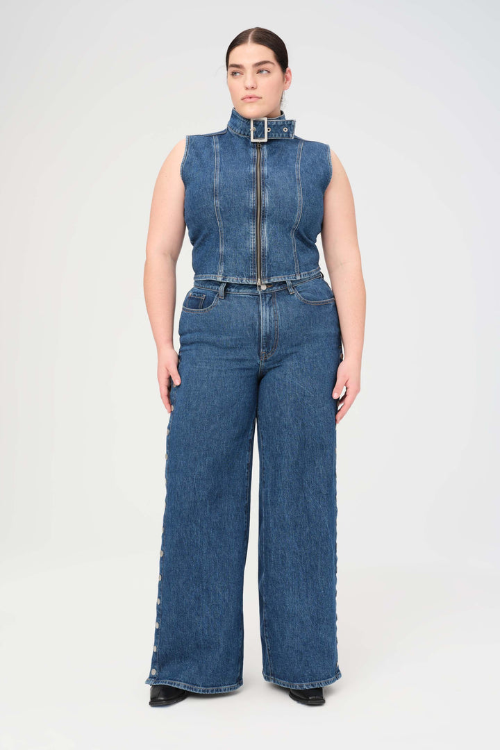 MRS PLUS - DENIM SHIRT | LOST HIGHWAY