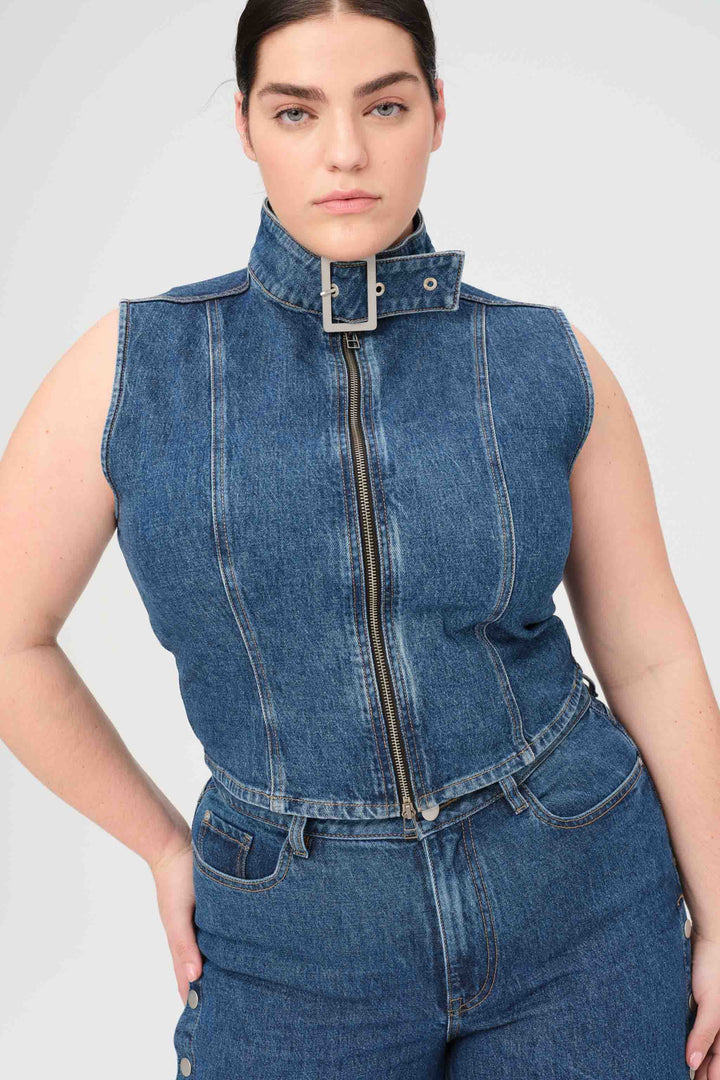 MRS PLUS - DENIM SHIRT | LOST HIGHWAY