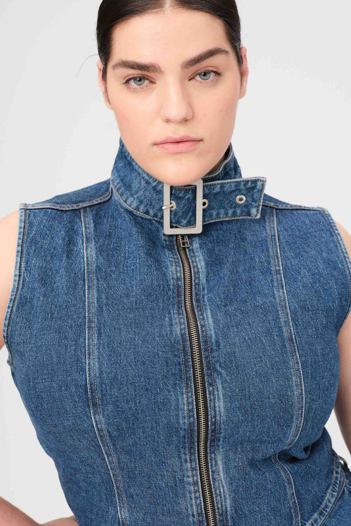 MRS PLUS - DENIM SHIRT | LOST HIGHWAY
