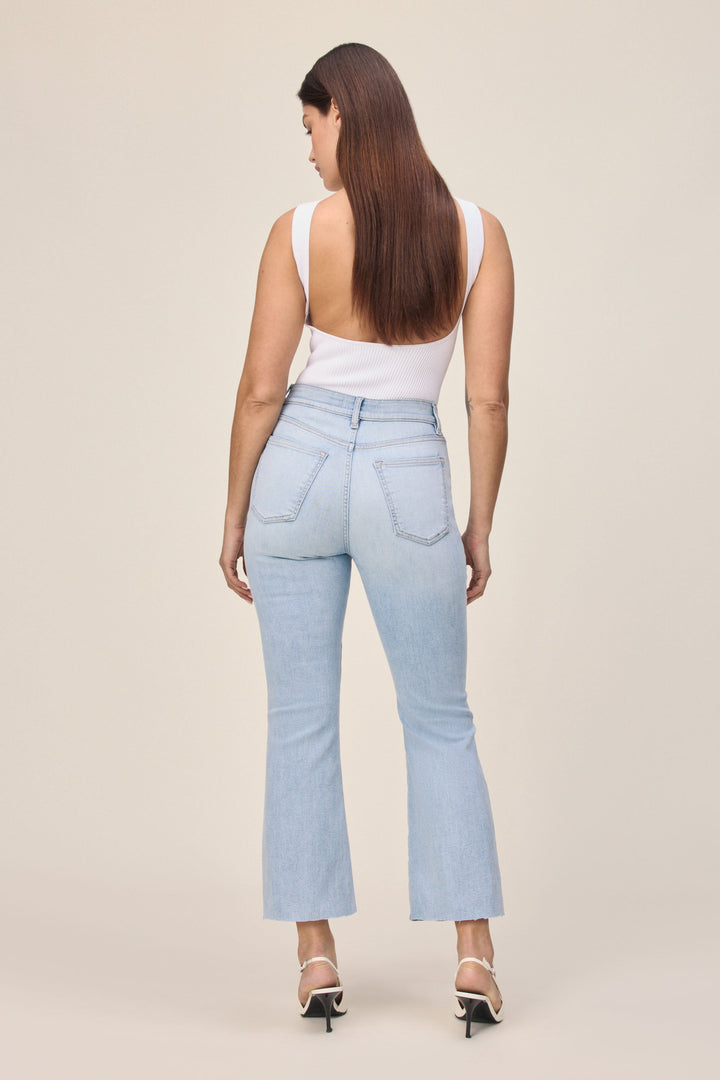 PSP - CROP BOOTCUT JEANS | CRUSH