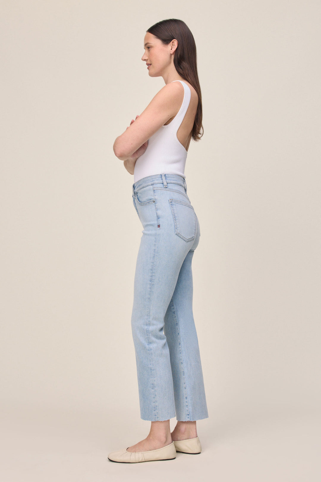 PSP - CROP BOOTCUT JEANS | CRUSH
