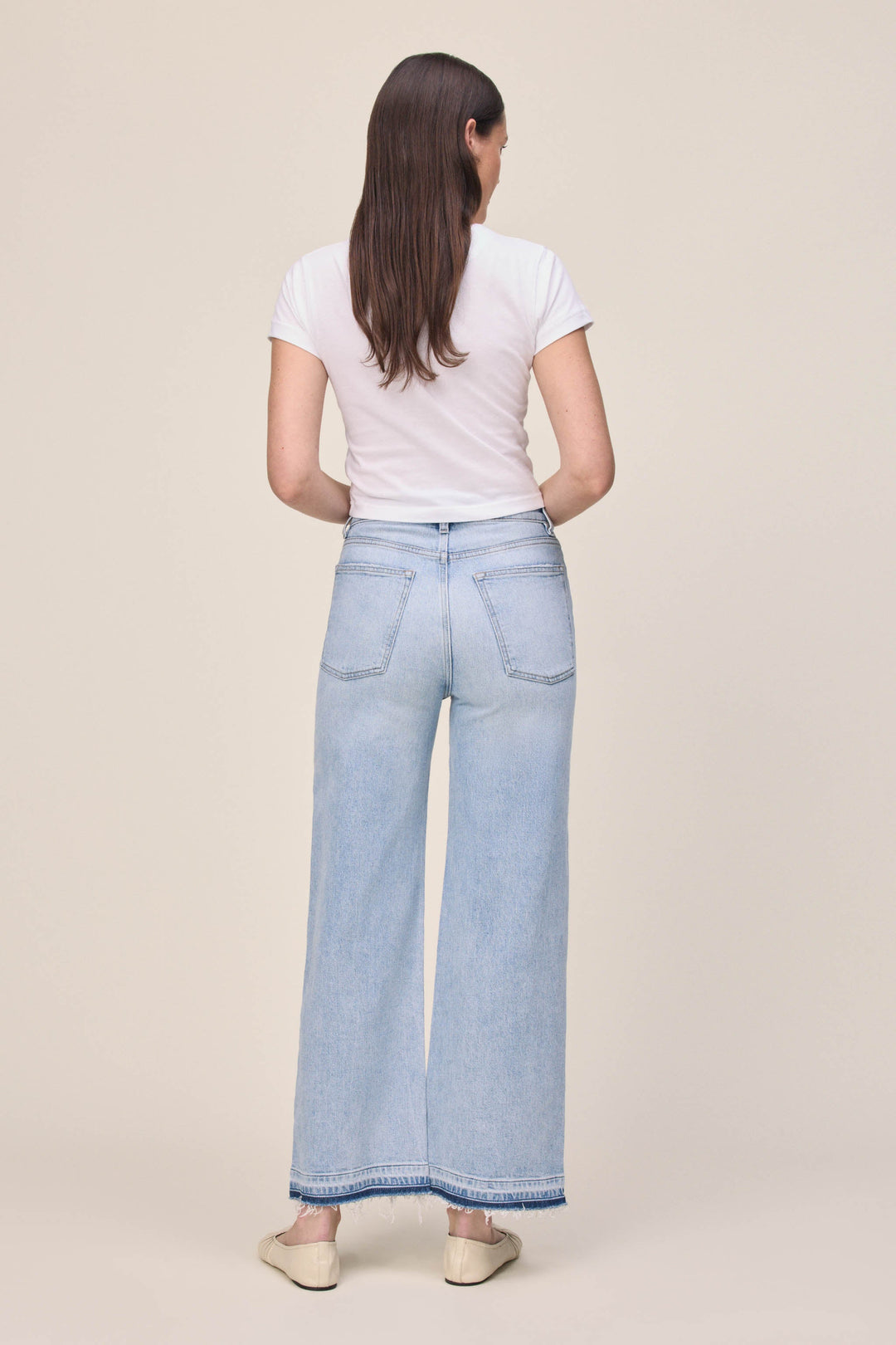 ICN - CROPPED WIDE LEG JEANS | ICE AGE