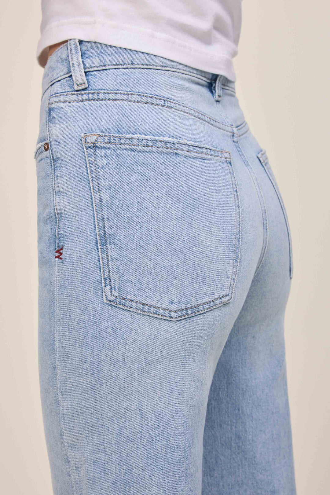 ICN - CROPPED WIDE LEG JEANS | ICE AGE
