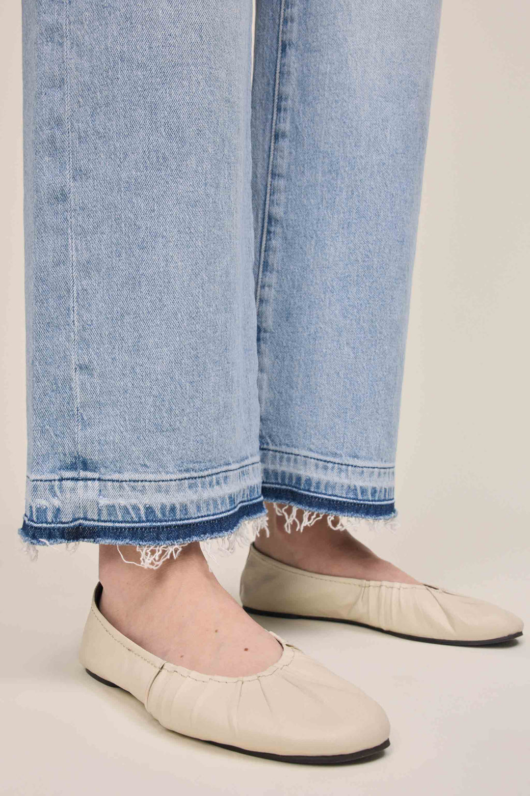 ICN - CROPPED WIDE LEG JEANS | ICE AGE