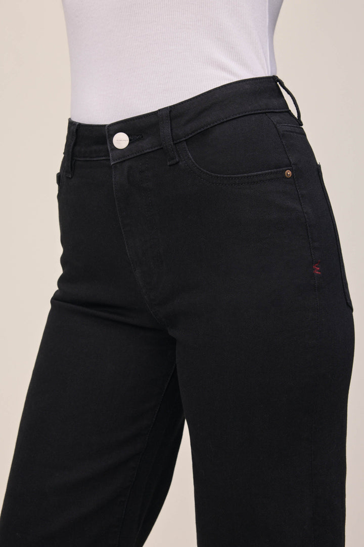 ICN - CROPPED WIDE LEG JEANS | INKWELL