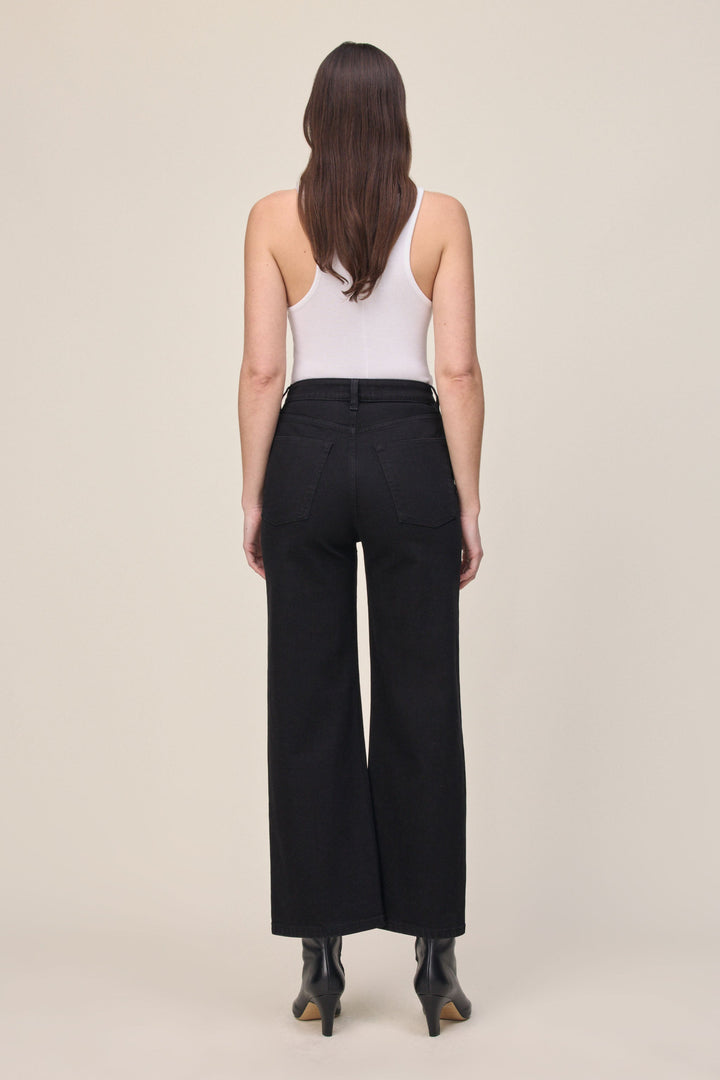ICN - CROPPED WIDE LEG JEANS | INKWELL