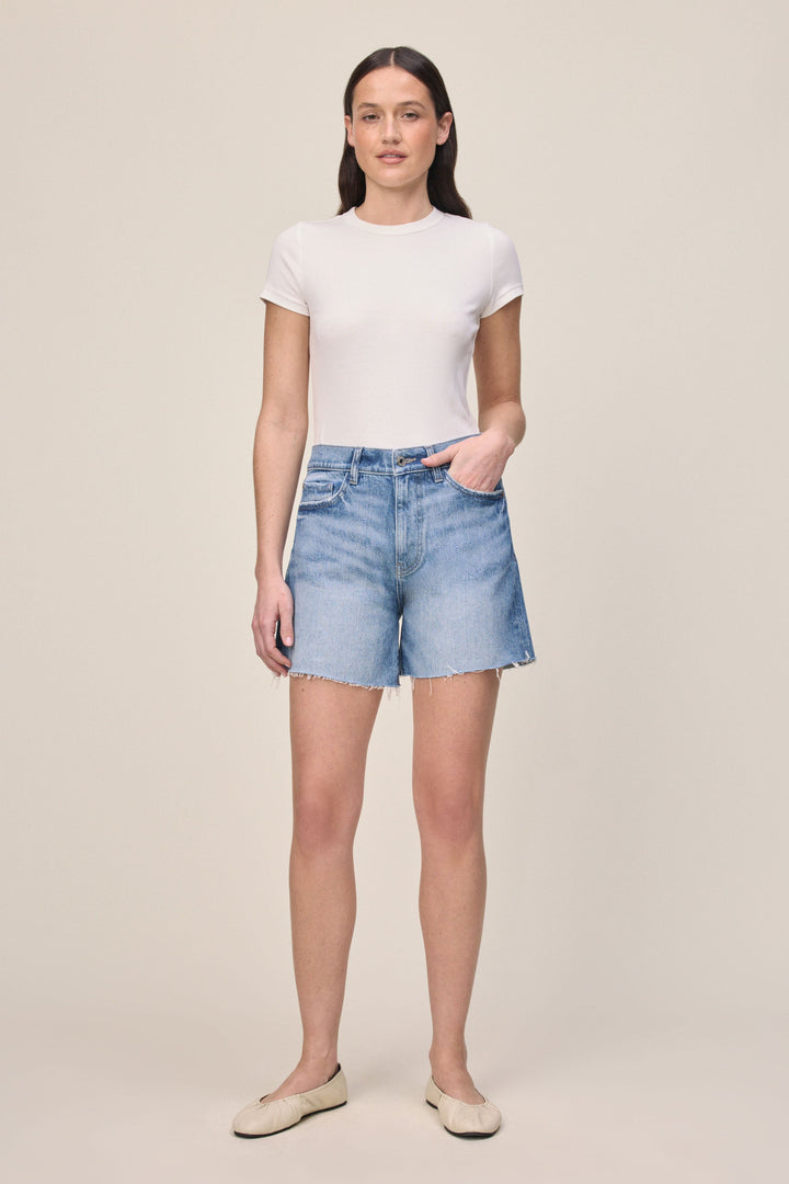 VVI - RELAXED JEAN SHORT | GLOW