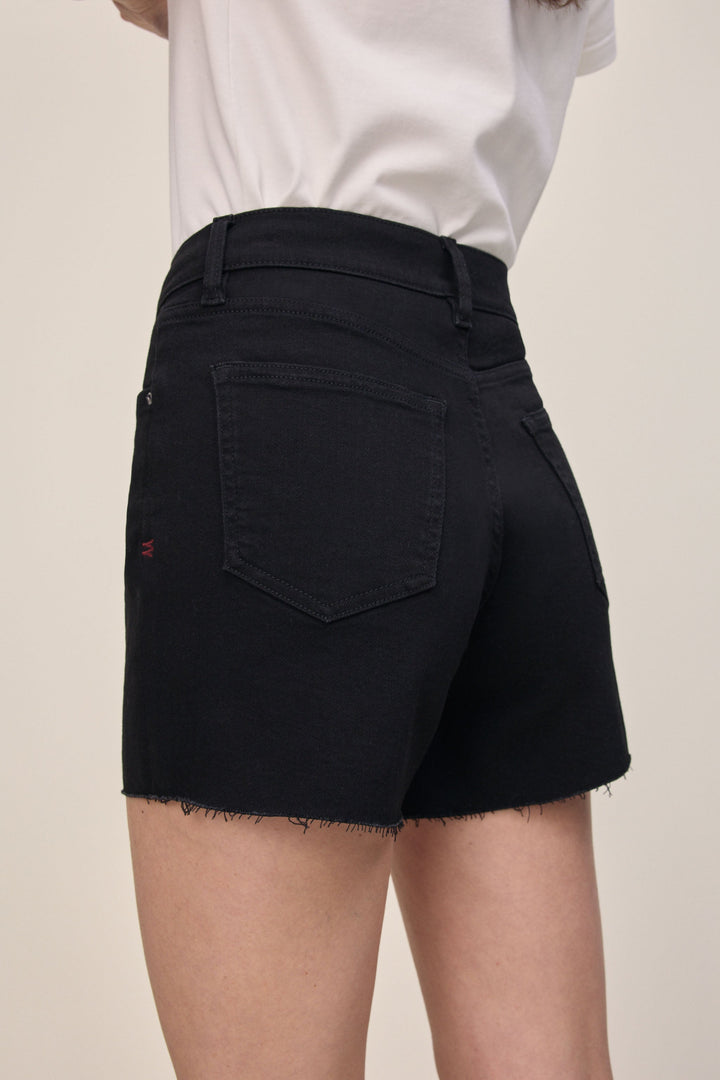 VVI - RELAXED JEAN SHORT | JET BLACK