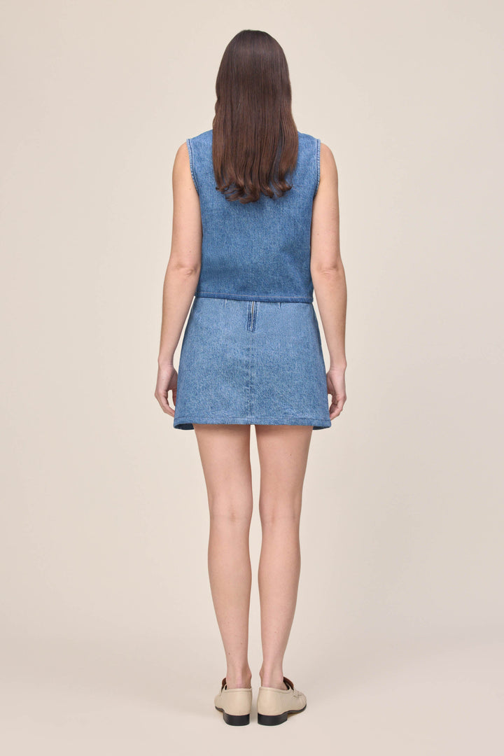 MRS - DENIM SHIRT | INDIGO STRIPE