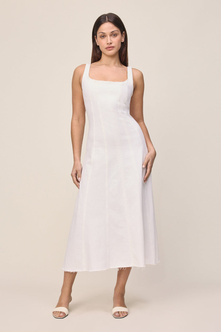 PSA - DENIM MAXI DRESS | OPTIC