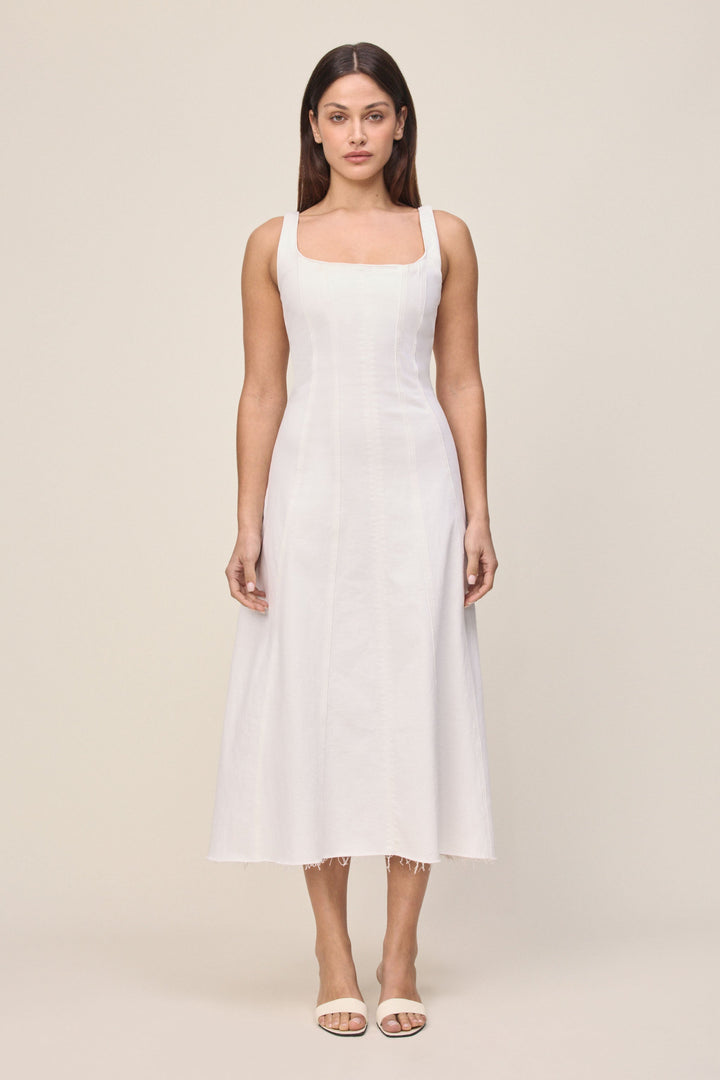 PSA - DENIM MAXI DRESS | OPTIC