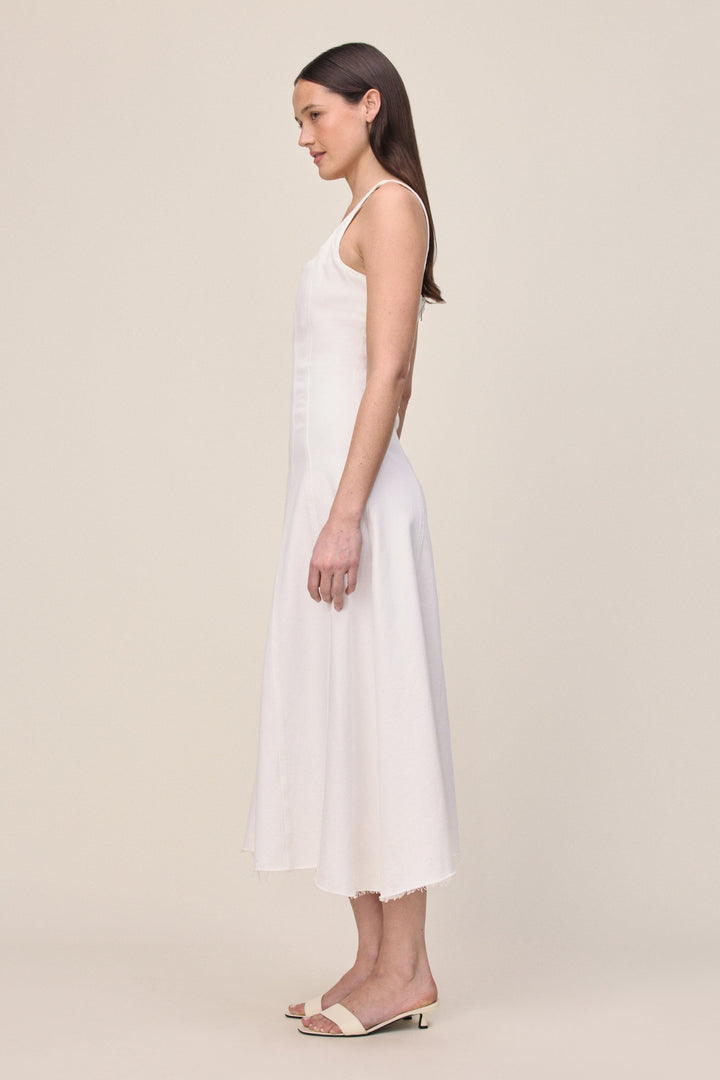 PSA - DENIM MAXI DRESS | OPTIC