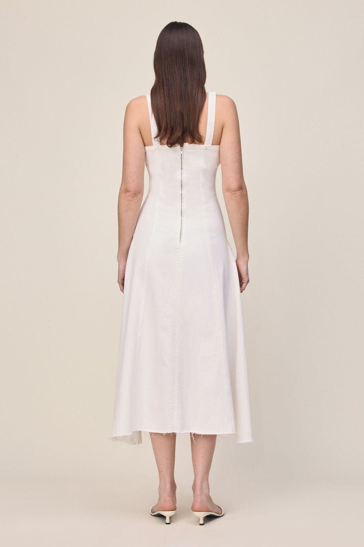 PSA - DENIM MAXI DRESS | OPTIC