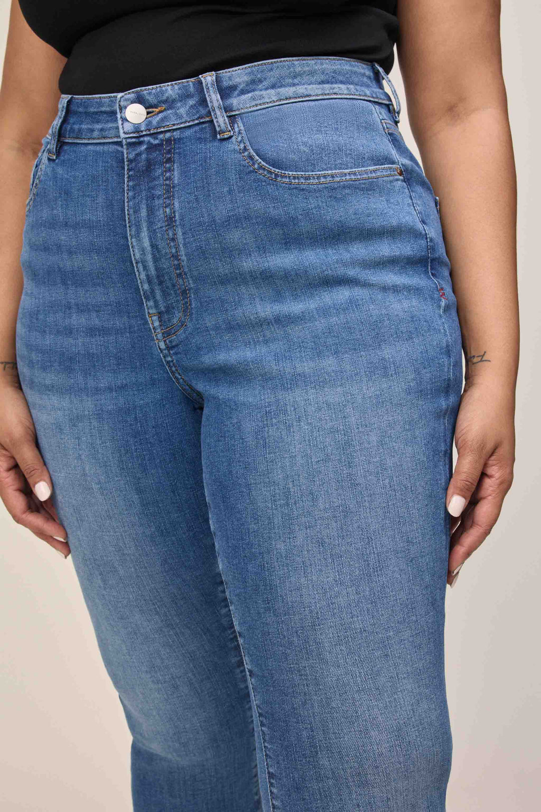 PSP PLUS - CROP BOOTCUT JEANS | WAY TO GO