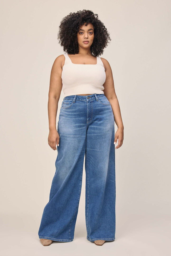 NCE PLUS - WIDE LEG JEANS | WESTSIDE