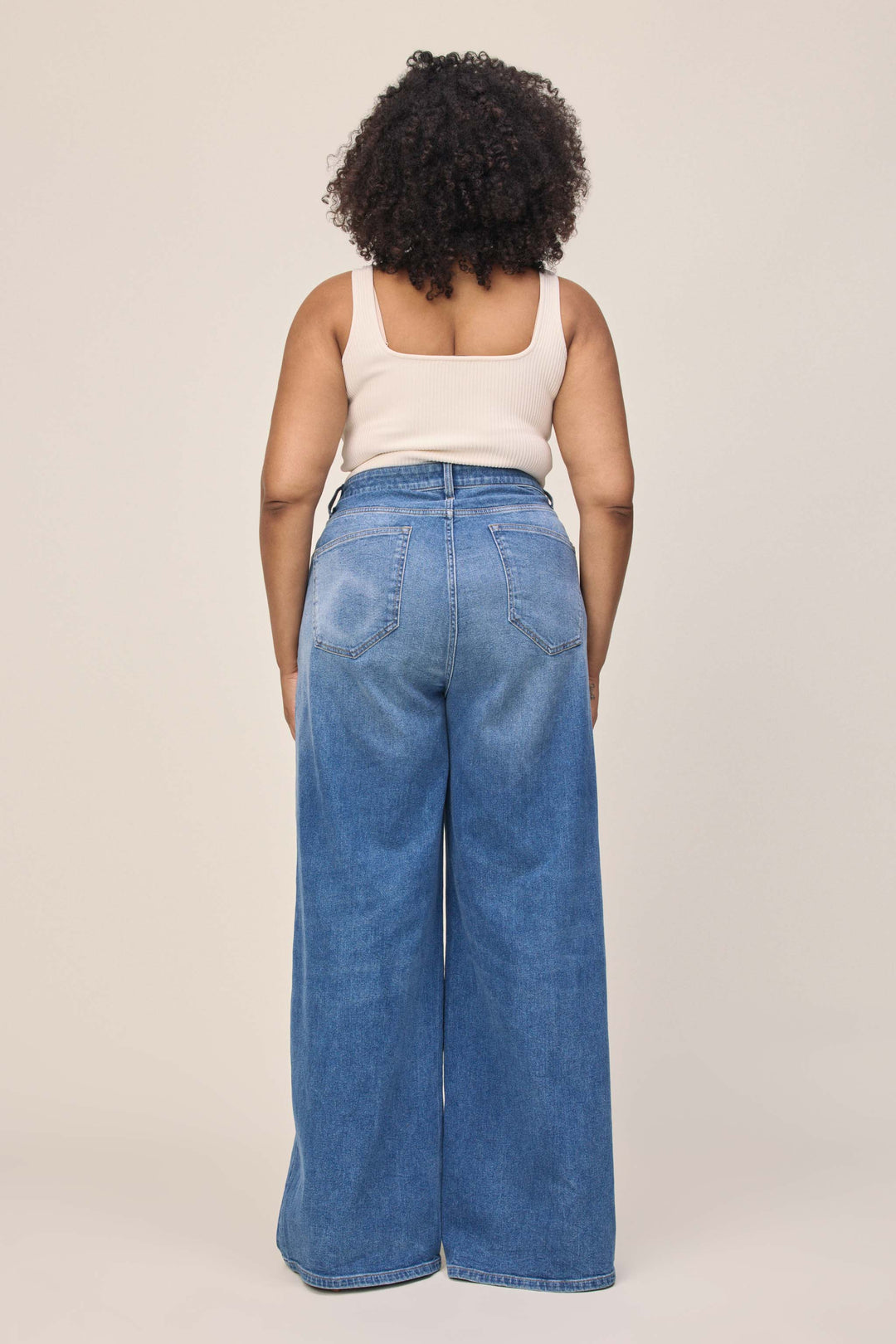 NCE PLUS - WIDE LEG JEANS | WESTSIDE
