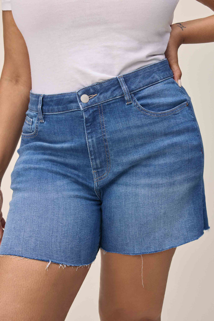 VVI PLUS - RELAXED JEAN SHORT | WATERSONG