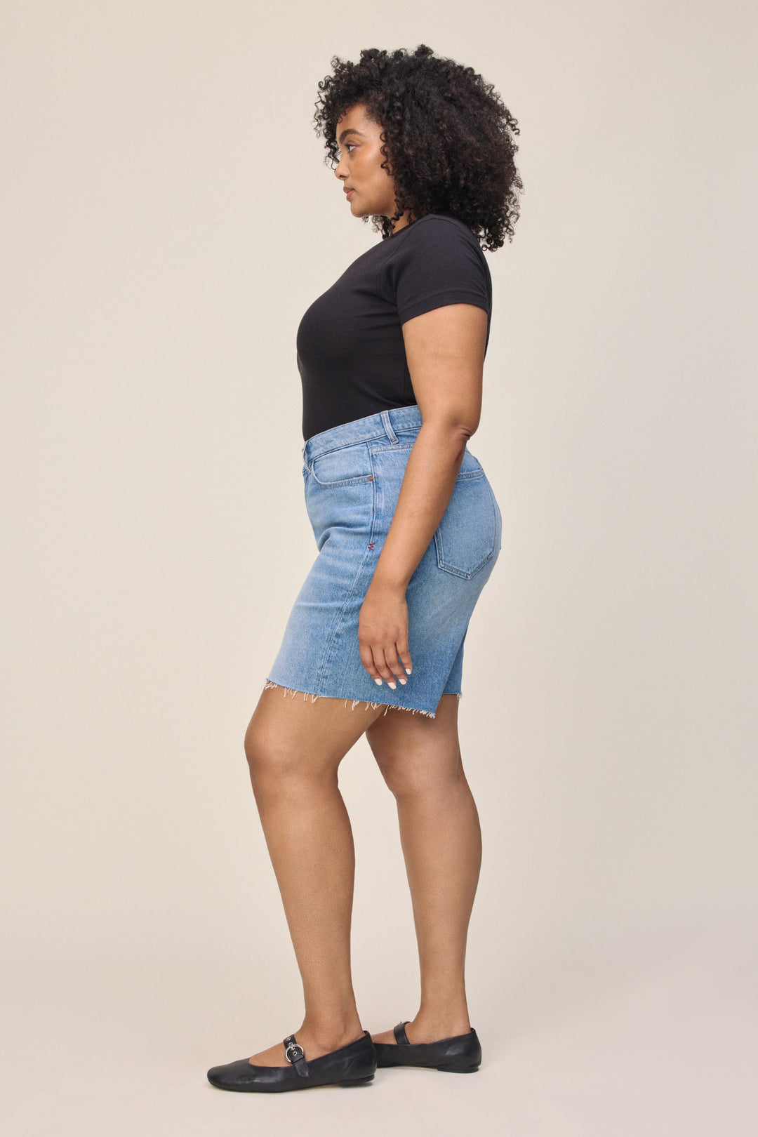 MTY PLUS - 90's JEAN SHORT | GIRLFRIEND