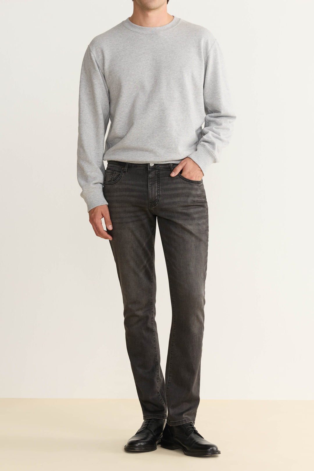AMS - SLIM JEANS | FADED BLACK