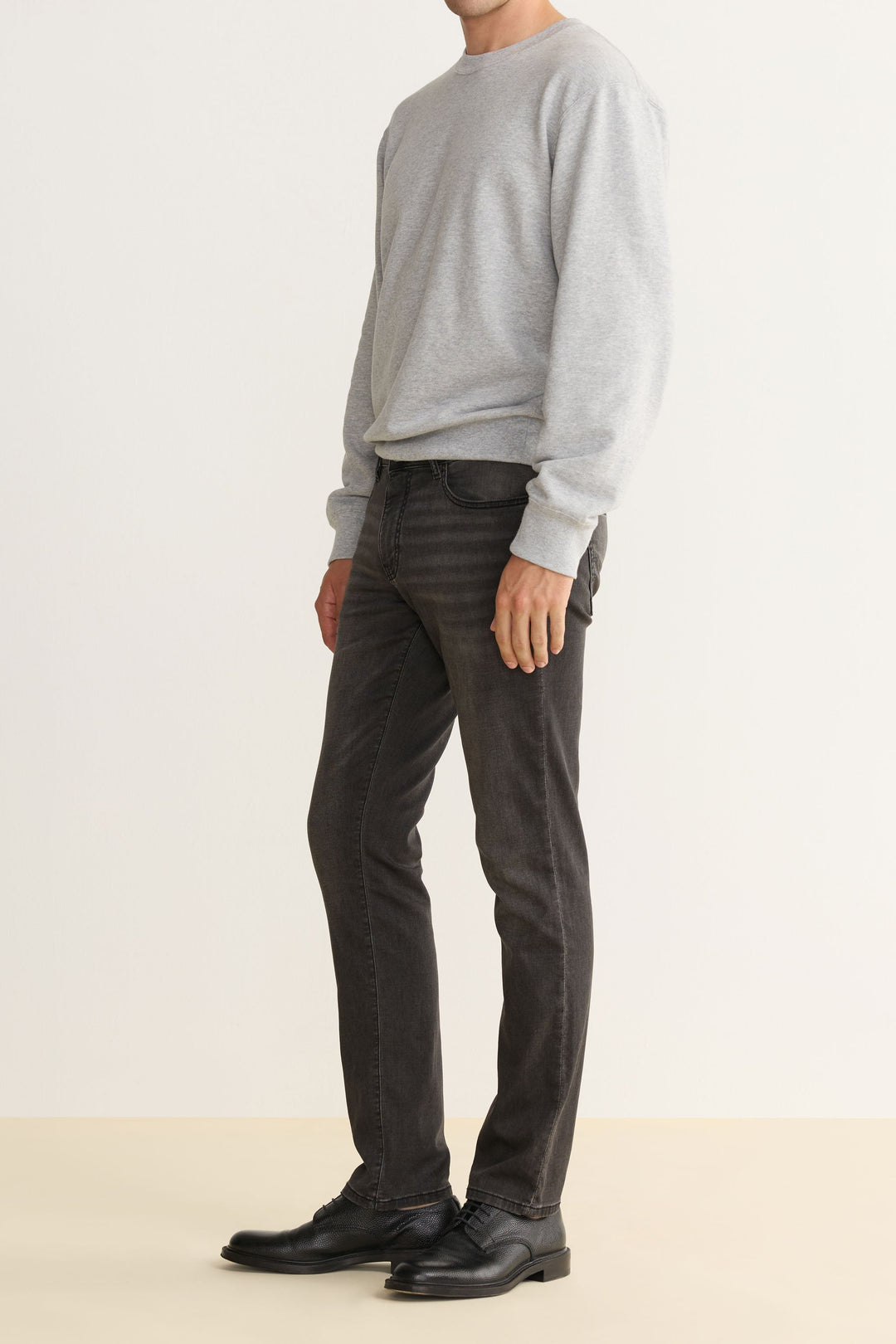 AMS - SLIM JEANS | FADED BLACK